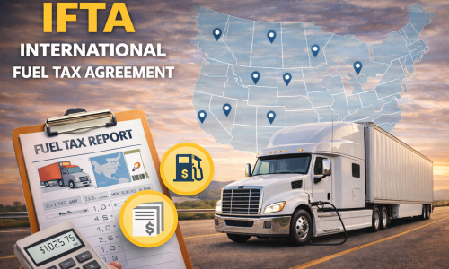 Learn to control your fuel taxes: IFTA Tax Filing with Expert Trucking Solutions.